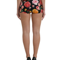 4400049.jpg Dolce & Gabbana mitmevärvilised lille- ja täpimustriga hot pants lühikesed püksid