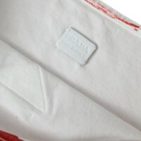 Prada punane logo õlakott shopper