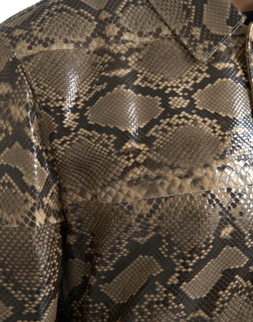 4405197.jpg Dolce & Gabbana Beež Biker-jakk