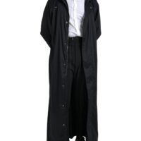 Dolce & Gabbana Must kapuutsiga pikk tuulejope