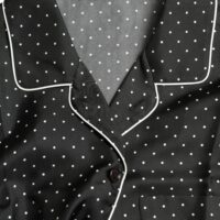 Dolce & Gabbana Must täpiline pikkade varrukatega särk