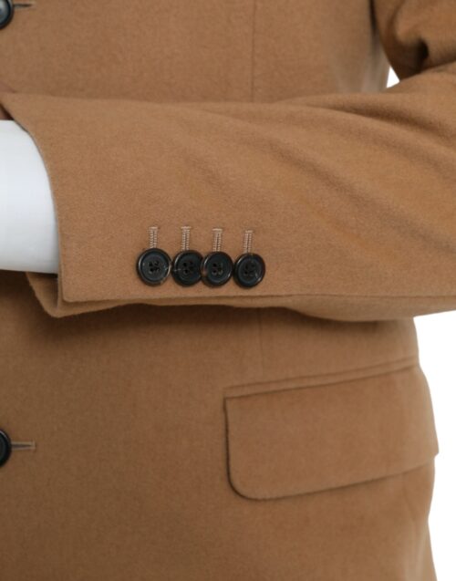 4417672.jpg Prada pruun kaheosaline üherealine ülikond