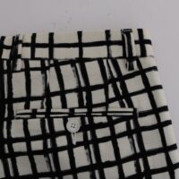 Dolce & Gabbana valge-mustatriibulised vabaajapüksid