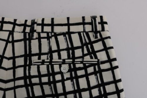 Dolce & Gabbana valge-mustatriibulised vabaajapüksid