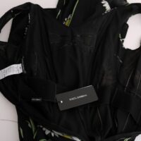 445894-2.jpg Dolce & Gabbana siidist veniv päevalilledega sheath-kleit