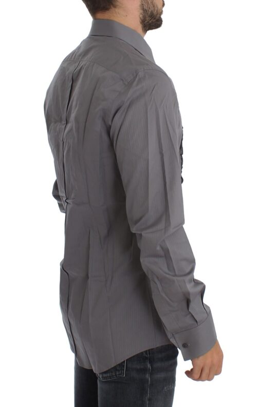 44917.jpg Dolce & Gabbana lilla Torero GOLD slim fit triiksärk