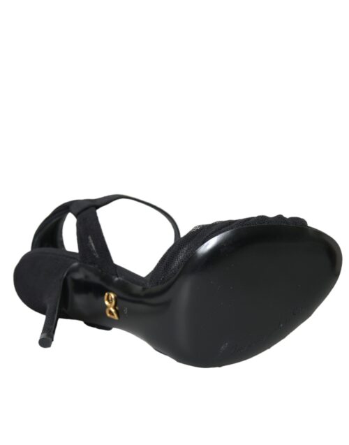 4537136.jpg Dolce & Gabbana mustad kontssandaalid