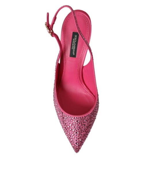 Dolce & Gabbana roosad slingback kontsakingad