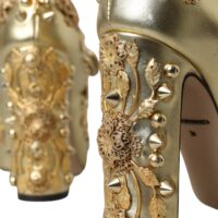 4538875.jpg Dolce & Gabbana Gold Mary Janes kontsakingad