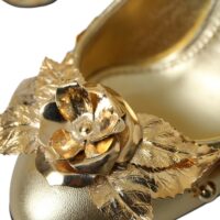 4538876.jpg Dolce & Gabbana Gold Mary Janes kontsakingad