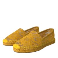 Dolce & Gabbana Kollased Taormina pits-espadrillid loafrid