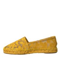 Dolce & Gabbana Kollased Taormina pits-espadrillid loafrid