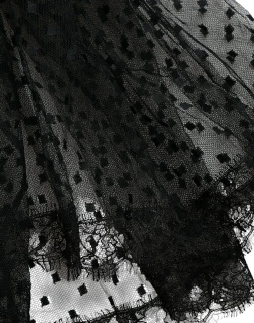 Dolce & Gabbana Must pitsäärisega kõrge vöökohaga A-lõikeline seelik