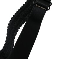 4571415.jpg Dolce & Gabbana Bordeaux Silk Stretch Balconcino Bra Underwear