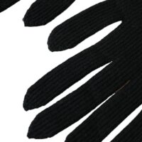 Dolce & Gabbana Mustad Küünarnukini Kindad 8 Dolce & Gabbana Mustad Küünarnukini Kindad