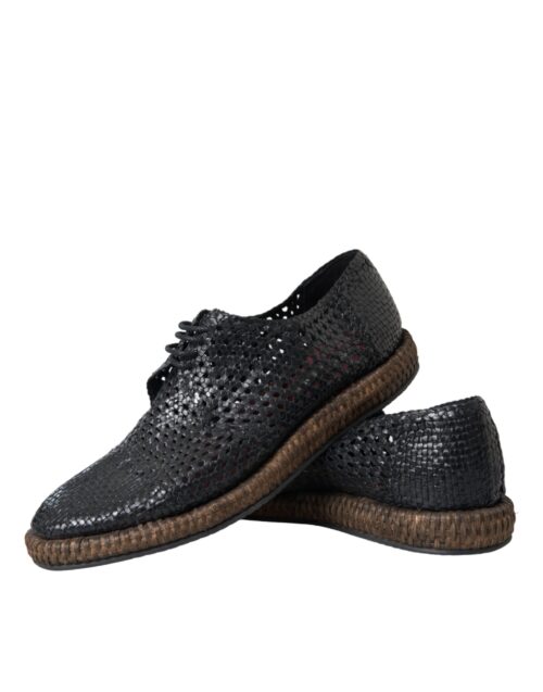 Dolce & Gabbana Black punutud derby