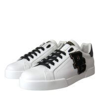 4578693.jpg Dolce & Gabbana Valged DG Logo madalad tossud