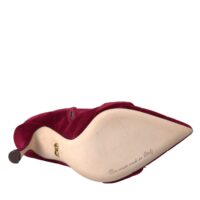 4579377.jpg Dolce & Gabbana tumepunased Devotion pandlaga saapad