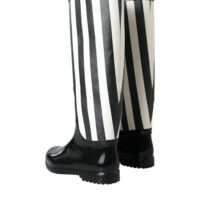 Dolce & Gabbana mustad põlvikud kummisaapad