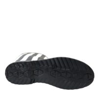 Dolce & Gabbana mustad põlvikud kummisaapad