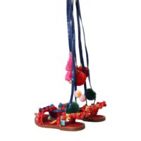 4579954.jpg Dolce & Gabbana mitmevärvilised sandaalid Pom Pom