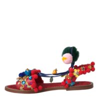 4579955.jpg Dolce & Gabbana mitmevärvilised sandaalid Pom Pom