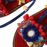 4579958.jpg Dolce & Gabbana mitmevärvilised sandaalid Pom Pom