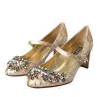 Dolce & Gabbana kuldsed Mary Jane kontsakingad 11 Dolce & Gabbana kuldsed Mary Jane kontsakingad