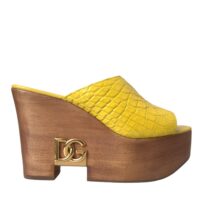 4582457.jpg Dolce & Gabbana Kollased platvorm-mule-sandaalid