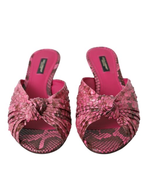 Dolce & Gabbana roosad kitten-kontsaga sandaalid