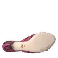 Dolce & Gabbana roosad kitten-kontsaga sandaalid