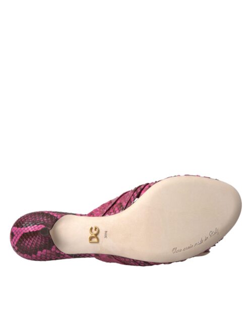 Dolce & Gabbana roosad kitten-kontsaga sandaalid