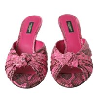 Dolce & Gabbana roosad kitten-heel sandaalid