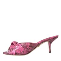 Dolce & Gabbana roosad kitten-heel sandaalid