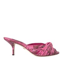 Dolce & Gabbana roosad kitten-heel sandaalid
