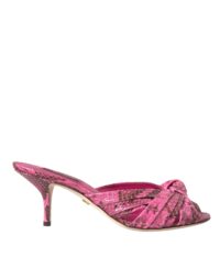 Dolce & Gabbana roosad kitten-heel sandaalid