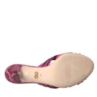 Dolce & Gabbana roosad kitten-heel sandaalid