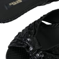 4582541.jpg Dolce & Gabbana Mustad kontsaga sandaalid