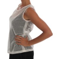 459730-1.jpg Dolce & Gabbana valge võrkkangast varrukateta topp