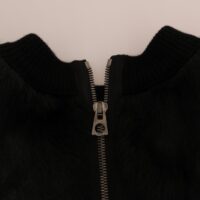 Dolce & Gabbana Must lukuga sviiter lillelise brokaadmustriga