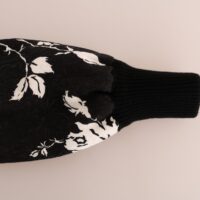 Dolce & Gabbana Must lukuga sviiter lillelise brokaadmustriga