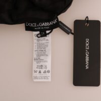 Dolce & Gabbana Must lukuga sviiter lillelise brokaadmustriga