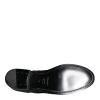 Dolce & Gabbana Mustad pidulikud kingad Floral Lace