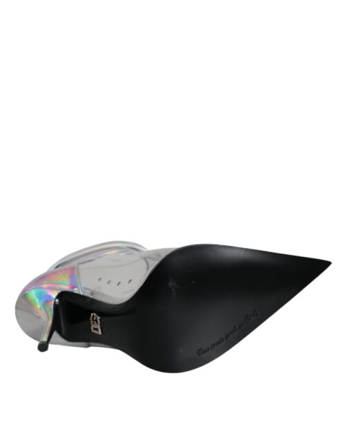 4629483.jpeg Dolce & Gabbana Silver iirisevad lühikesed poolsaapad