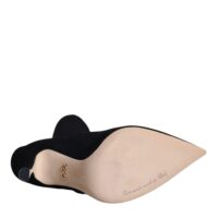 4629578.jpeg Dolce & Gabbana Mustad stiletto kontsaga keskmise säärepikkusega saapad