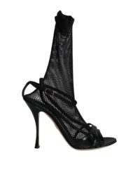 Dolce & Gabbana mustad stiletto sandaalid