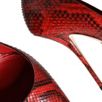 Dolce & Gabbana punased stiletokontsaga pumbakingad