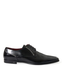 Dolce & Gabbana Mustad kristallidega pidulikud derby-kingad