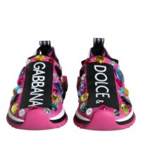 4634218.jpeg Dolce & Gabbana Pink Sorrento kristallidega madalad tossud