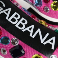 4634226.jpeg Dolce & Gabbana Pink Sorrento kristallidega madalad tossud